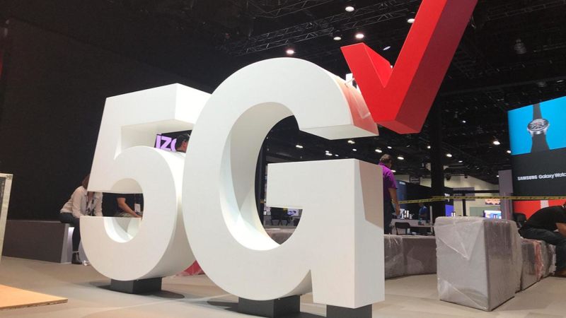 verizon 5g sign