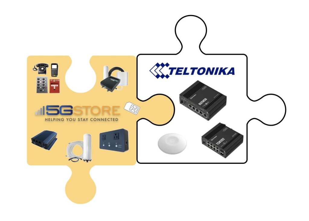 Teltonika 5Gstore fit together