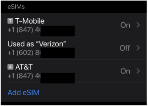 How to Use Your iPhone or Android to Test All 3 Major Carriers – The Ultimate Carrier Site Survey from Your iPhone or Android 2 Site Survey iPhone all 3 carriers