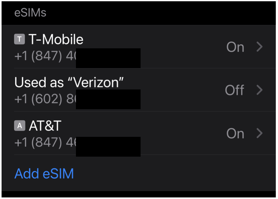 Site Survey iPhone Verizon T-Mobile AT&T