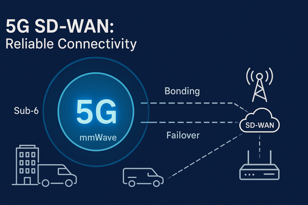 5G SD-WAN for Business: Sub-6 vs mmWave, SpeedFusion Reliability, and the Best Upgrade Paths 1 5G SD-WAN