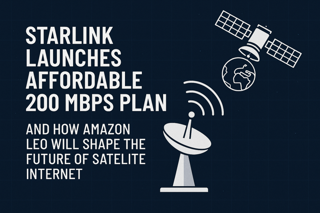 Starlink Launches Affordable 200 Mbps Plan