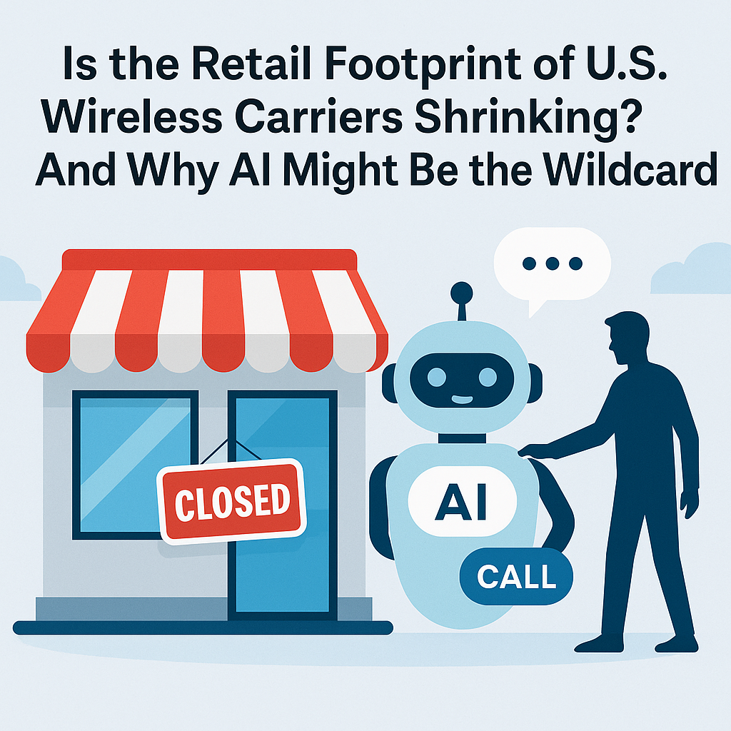 Verizon and T-Mobile Shrink Retail Footprints: How AI Customer Service Could Reshape the Wireless Experience