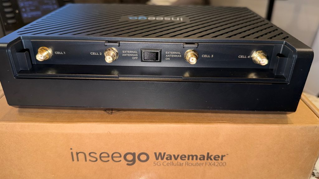 FX4200 External Cellular Antenna Ports