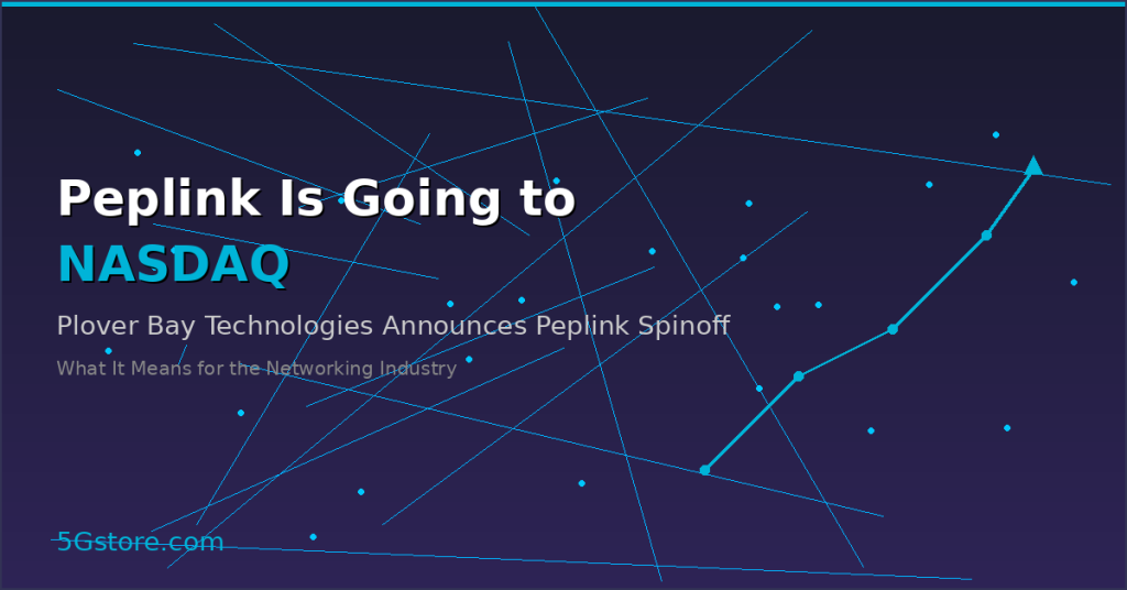 Peplink Coming to NASDAQ