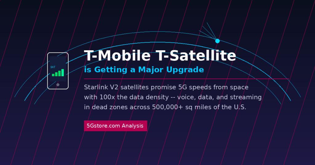 T-Mobile T-Satellite Is Getting a Huge Upgrade