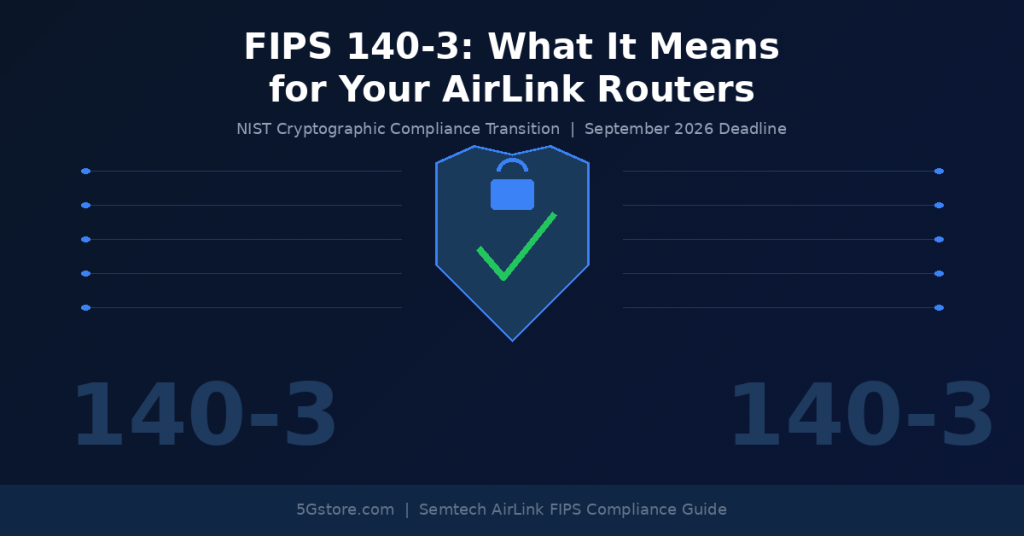 FIPS 140-3 and Semtech AirLink Routers