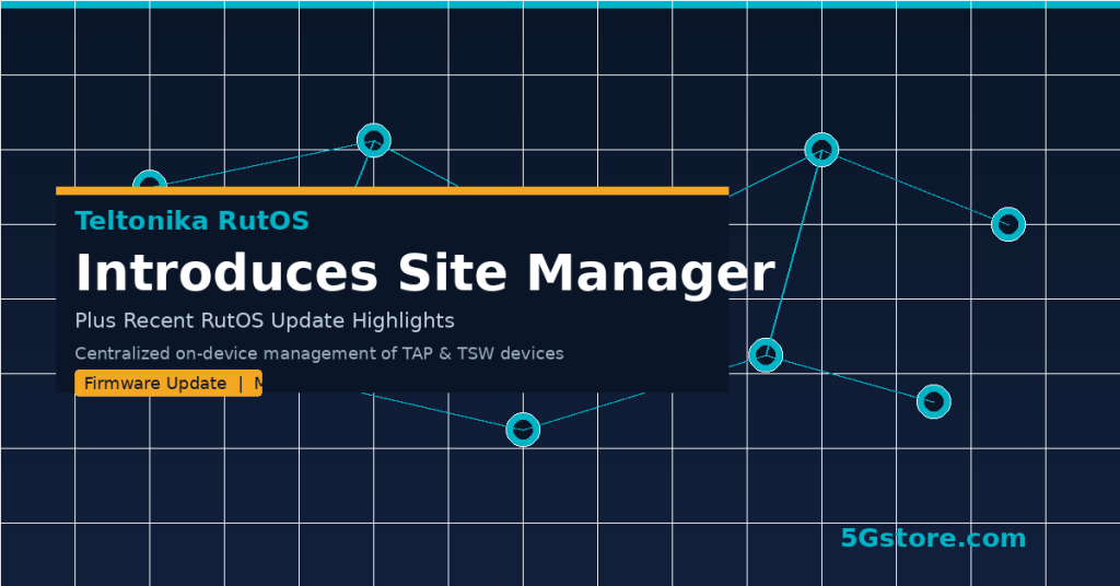 Teltonika Site Manager