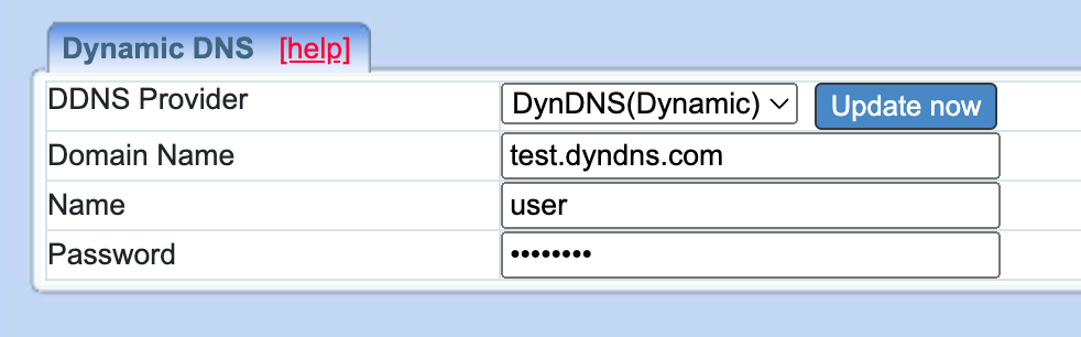 IP Switch DDNS