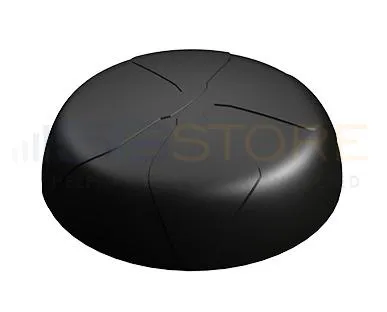 Panorama Dome Antenna for 4x4 Cellular, 4x4 WiFi, & GPS - Black
