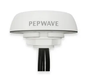 Pepwave Mobility 40G 5-in-1 Antenna for LTE/GPS - White - QMA - ANT-MB-40G-Q-W-6