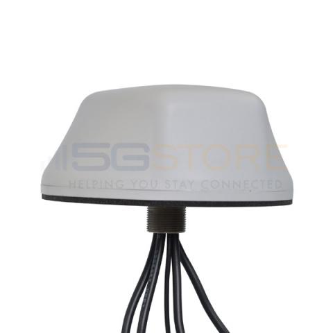 MobileMark White LTMGW Antenna (4xCell,2xWiFi,1xGPS) - LTMWG942-A3CB3CW3JG2C-WHT-84-SP5