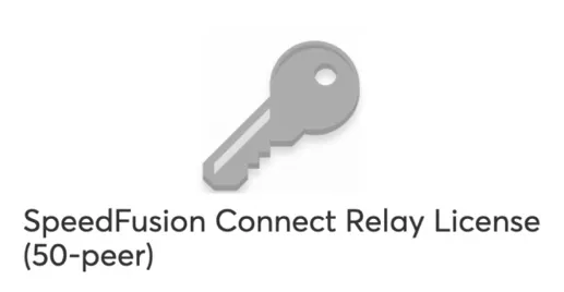 Peplink SpeedFusion Relay License (50-peer) - *SFC-RLY-LC-50