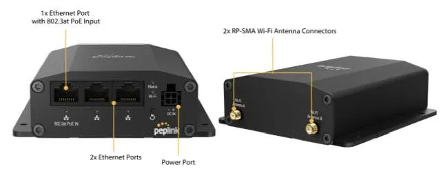 Peplink AP One Rugged (Dual Band 2x2 MIMO, WiFi 5) - APO-AC-RUG