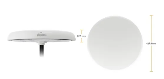 Pepwave Mobility 82G (8xCell,2x WiFi,1xGPS) - White - SMA - 6.5ft - ANT-MB-82G-S-W-6