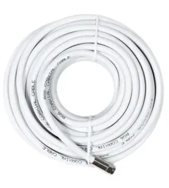 weBoost 15 ft. White RG6 Cable F-Male to F-Male - YX030-15W