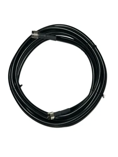 20 Foot Ultra Low Loss Cable (LMR400 Equivalent) (N/Male Connectors) - Black - 