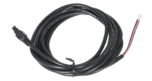 GPIO Cable, Small 2x2MPP Black 3M 20AWG - 170864-000