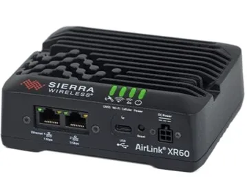 XR60 5G Router Global with Dual Ethernet, Wi-Fi, and 5-year AirLink Complete Subscription - DC Single 5G with Wi-Fi - 1105159