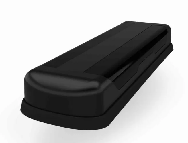 Megalodon 8x 4G/5G Low Profile Antenna with 4x WiFi and 1x Dual Band GPS (Black) - LG5MQM8B-6-60
