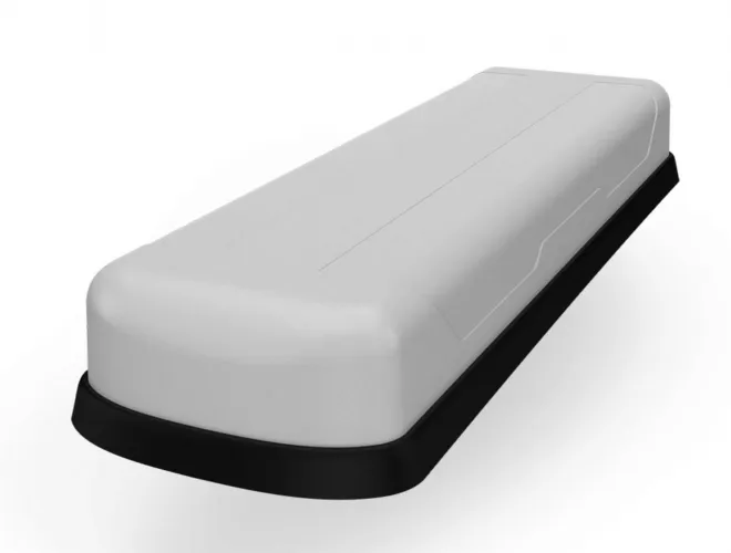 Megalodon 8x 4G/5G Low Profile Antenna with 2x WiFi and 1x Dual Band GPS (White) - LG5MDM8-6-60