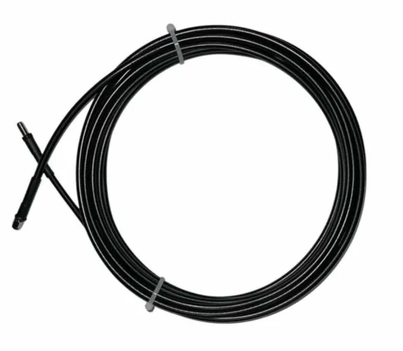20 Foot Low Loss Cable (LMR240 Equivalent) (SMA/Female & SMA/Male Connectors) - Black - 