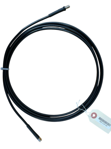 10 Foot Low Loss IP67 Rated Cable (RG58 Equivalent) (SMA/Female & SMA/Male Connectors) - Black - 