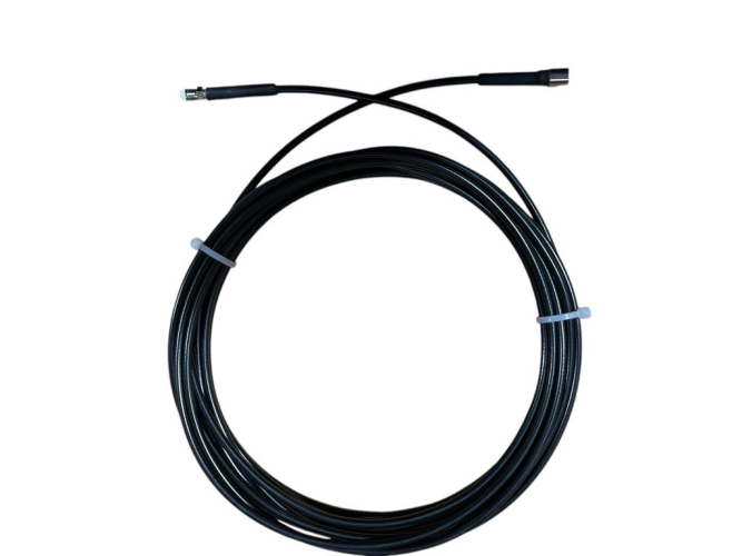 25 Foot Low Loss IP67 Rated Cable (RG58 Equivalent) (FME/Female & FME/Male Connectors) - Black - 