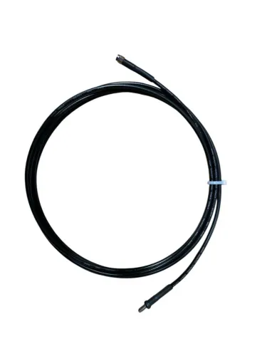 10 Foot Low Loss Cable (RG58 Equivalent) (RPSMA/Female & RPSMA/Male Connectors) - Black - 