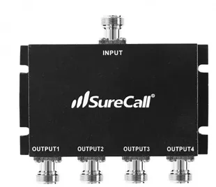 SureCall 4-Way 50ohm Splitter - SC-WS-4