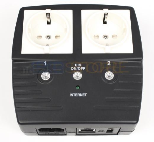 5Gstore Remote Power Switch - 2 Outlets (Type F Plug for Russia