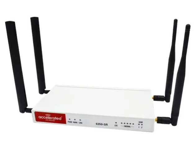 Digi  6350-SR Router with North America 3G/4G/LTE Modem - ASN-6350-SR03-GLB