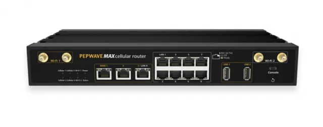 Pepwave MAX HD4 MBX with Cat 18 Modems - MAX-HD4-MBX-GLTE-G-T