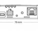 LX40, 4G LTE Router, North America, includes 1-year AirLink Complete - Side View - Dimensions 