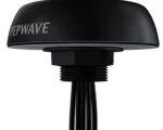 Pepwave Mobility 40G 5-in-1 Antenna for LTE/GPS - Black - SMA - Front View of Antenna