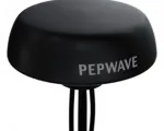 Pepwave Mobility 40G 5-in-1 Antenna for LTE/GPS - Black - QMA - Top View of Antenna