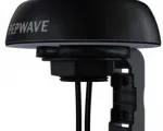 Pepwave Mobility 02 2 x WiFi Dome Antenna - Black - Front View w/Mount