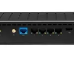 Cradlepoint NetCloud Essentials for SOHO - E100 Cat 4 - 5 Yr - Back - Cellular Connections, Lan Ports, USB, Power