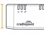 Cradlepoint NetCloud Essentials for SOHO - E100 Cat 4 - 5 Yr - Side View - Dimensions 