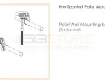 Poynting Black Puck Antenna (2xCell) - Horizontal pole mount