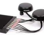 Pepwave MBX Mini w/ 2x 5G/Cat 20 LTE - With dome antennas connected (sold separately)