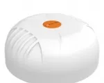 Poynting MIMO-4-15 5-IN-1, 2x2 cellular, 2x2 Wifi, & Gps Dome Antenna 6.5 Foot cables- White - Front/Side View of A-MIMO-0004-V1-15-W
