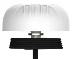 Poynting MIMO-4-15 5-IN-1, 2x2 cellular, 2x2 Wifi, & Gps Dome Antenna 6.5 Foot cables- White - A-MIMO-0004-Side-View-White