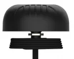 Poynting MIMO-4-17 7-IN-1,  4x4 cellular, 2x2 Wifi, & Gps Dome  Antenna 6.5 foot cables-Black - A-MIMO-0004-Side-View-Black