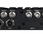 Digi TX64 5G Rail Router - 5G / LTE-Advanced Pro Cat 20, dual Wi-Fi 6, UDR, global - Digi TX64 5G Rail - back