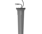 Poynting HELI-13 LH Circular Polarised, Uni-Directional Mine/Tunnel Antenna; Dual-port Wi-Fi - HELI-13 Top View