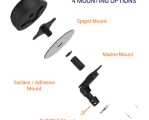 MIMO-4-4 4-in-1 Transportation & Automotive Antenna (Black) - MIMO-4-4 Mounting Options