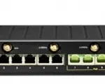 1-yr NetCloud Enterprise Branch Essentials Plan, Advanced Plan and E3000 (no-modem) router with 5G Captive Modem Accessory - Cradlepoint E3000 Back