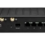 5-yr NetCloud Enterprise Branch Essentials Plan, Advanced Plan and E300 (no-modem) router with 5G Captive Modem Accessory - Cradlepoint E300 Back