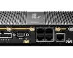 3-yr TAA Compliant NC Mobile Essentials Plan and IBR1700 router with WiFi (1200Mbps modem), no AC power supply or antennas, Nort - Back - WiFi ports, power, serial, LAN/WAN